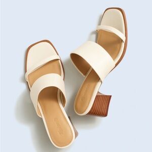 Madewell Kaitlin Sandal in Ecru